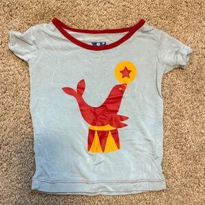 KicKee Pants Kids Circus Seal Graphic T-Shirt